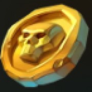Σύμβολο χρυσού νομίσματος στο Pirate's Cove